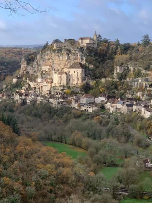 Maison En Pierre Sur Les Quais De La Dordogne Argentat Luaran gambar